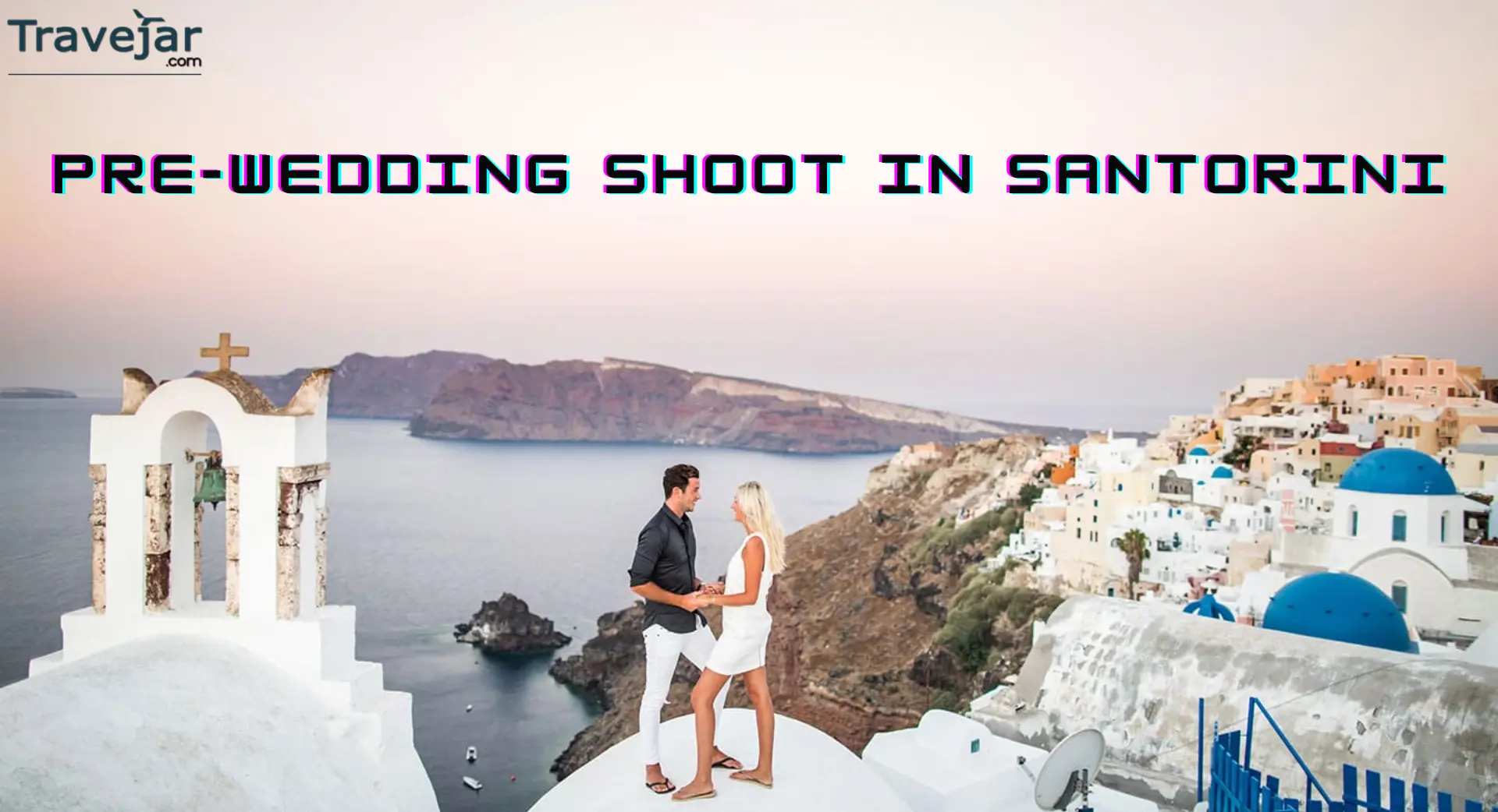 pre-wedding shoot in Santorini